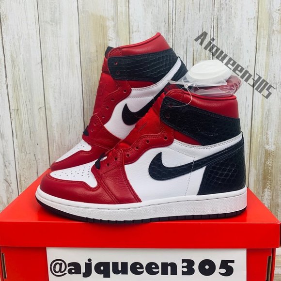 Jordan Shoes - Air Jordan 1 Retro High OG Stain Snake Chicago